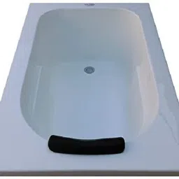 Prestige 4 Feet Acrylic (with Headrest) - White Alcove Bathtub-image-75