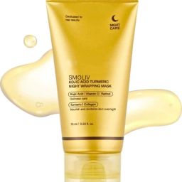 Korean Turmeric & Kojic Acid Night Mask – Overnight Wrapping 8-image-2