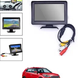 Universal Digital Black Full HD 4.3 Dashboard LCD Monitor Screen For Car-70 Black LED-image-73