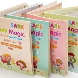 A1 Sank Magic Practice Copybook (4 BOOK+10 REFILL+1 pen+1 Grip) for kids-9