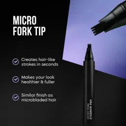 gleva 4 Micro-Fork Eyebrow Pen Applicator Creates Flawless Natural Looking Brows image 4