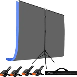 Hiffin T KIT CLIP-4 C2 Gray|Blue Tripod-image-26