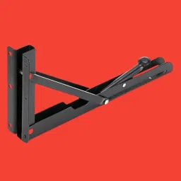 Shelf_Brackets_68 12, Folding Shelf Bracket 12 Inch, 2 Pcs, Max Load 200KG(Black) Shelf Bracket-28
