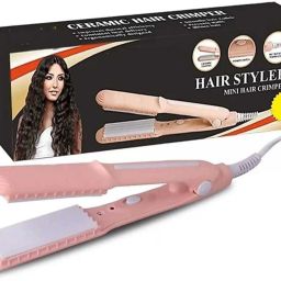 MARSELITE Electric Hair Crimper Fast Heating Ceramic Styling Tool for Smooth Wavy styles Electric Hair Styler-image-63
