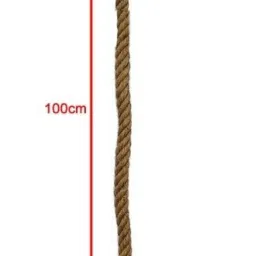 ample Natural Jute Rope Type (WITH LED FILAMENT BULB) Ceiling Hanging Pendant Light SET OF 2 Pendants Ceiling Lamp image 5