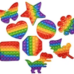 rrcollection Pop It Toy pop it Push Pop Bubble Fidget Sensory Popit Toy Kids image 2