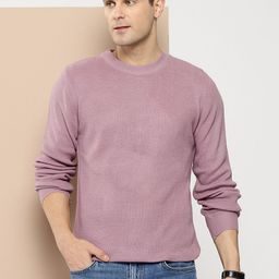 invictus Men Graphic Print Round Neck Brown Sweater-picture-21