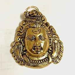 Golden Jatadhari Shiv SHankar idol Decorative Showpiece - 9 cm-image-35