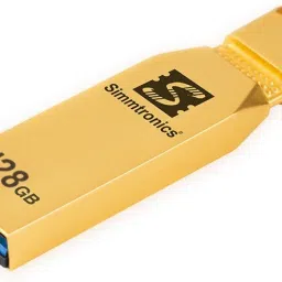 Simmtronics USB 3.0 128 GB Pen Drive Compatible with Laptop, Desktop Computer USB 3.0 Metal Case-13