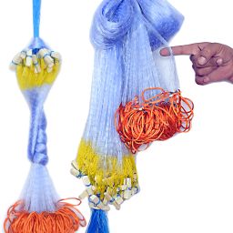 1 FINGER GILLNET 25MM MESH SIZE 50 FEET LENGTH GILLNET SHISHAJAAL Fishing Net-picture-0