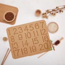 plus shine Learn to Write 1-20 Counting Writing Practice Tracing Boards Montessori Toys image 4
