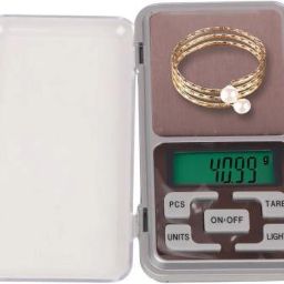 texla Portable High Accuracy 0.01 Gm To 200 Gm Weighing Display Units In GM,OZ,TL,CT Gold Silver Jwellery Pocket Weighing Scale (silver). Weighing Scale image 2