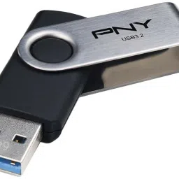 PNY USB3.2 Turbo Attache R 64 GB Pen Drive Compatible with Laptop, Netbook, Desktop Computer USB 3.2 Plastic Case-11