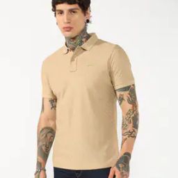 Men Geometric Patterned Regular Fit Polo T-Shirt-image-44