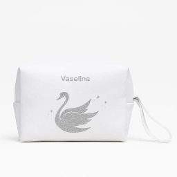 Women White Cosmetic Bag-image-30