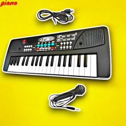 37-Key Musical Piano Keyboard with Microphone 430A1 Song Record Feaure_B679-image-89
