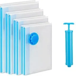 5Pack Vacuum Compression Storage Bags With Pump,Space Saver Sealer Bag P118 Travel Storage Vacuum Bags-image-74