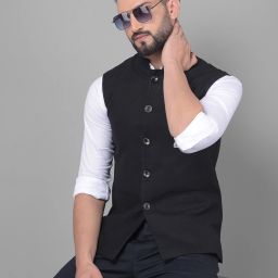 Solid Men Waistcoat-image-122
