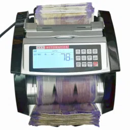 AKS AUTOMATION Semi Value Currency Counting Machine with Fake Note Detector for Banks & Retail Note Counting Machine image 5