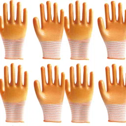 Safety Nylon Anti Cut Resistant Hand Gloves Farming, Industrial & Gardening K1 Golf Gloves-image-70