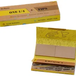 Natural Arabic Slow Burning 1/4 Regular + Tips (Exclusive and Premium) Unruled Regular 13 gsm Paper Roll-image-13