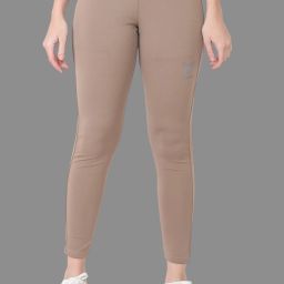 Women Solid Pink Track Pants-image-45