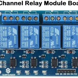 4-Channel Relay Module Board | 5V Relay Module Electronic Components Electronic Hobby Kit-image-24