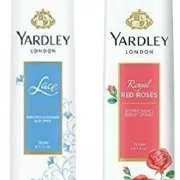 Deodorant For Women Lace and Red Rose Combo 150ml (Pack of 2) Deodorant Spray - For Women-image-13