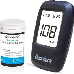 Truesense Glucometer Fully Automatic Blood Sugar Testing Machine with 50 Strips, Glucometer-8