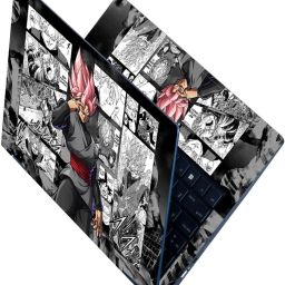 Anweshas Full Body Laptop Skin Sticker For 14 to 15.6 inch Laptop - Goku Black Rose Self Adhesive Stretched Vinyl Laptop Decal 15.6-image-41