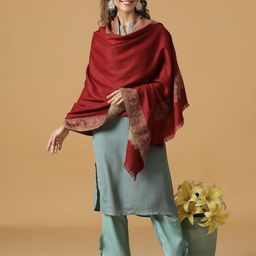 Tiara Women Woven Design Shawl-image-28