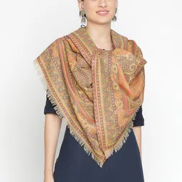 SHINGORA Ethnic Motifs Woven Design Shawl-picture-48