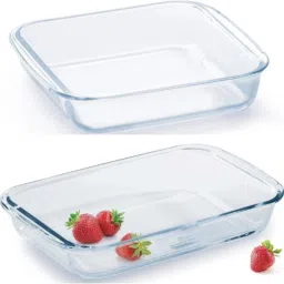 Glass Serving Bowl 1000ML Rectangular and 900ML Square Dish Glass Disposable Serving Bowl-image-6
