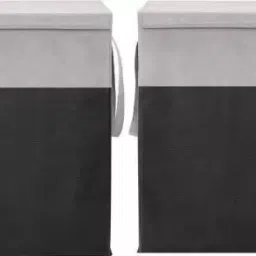 70 L Grey Laundry Basket-image-43