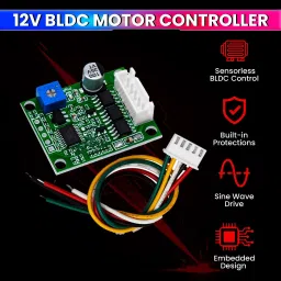amiciSmart DC 6-20V 60W Brushless Motor Driver Board – 3A BLDC Speed Controller Multipurpose Controller image 3