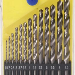13 pc HSS Metal Drill Bit Industrial Strength Carbide (1.5mm-6.5mm)-image-60