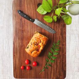 akira Premium Sheesham Wood Chopping and Serving Board - 18x12 Inch Seamless Design-picture-17