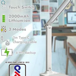 Rechargeable LED Touch On/Off Switch Desk Table Lamp Study Lamp-18