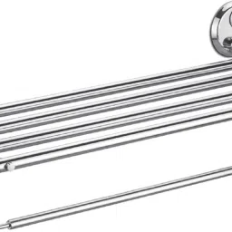 Towel Rack for Bathroom/Towel Stand/Hanger/Bathroom Accessories Silver Towel Holder-image-73