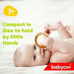 babycov Natural Neem Wood Teether sets for 3+ Months Baby (Set of 3) Teether image 4