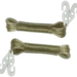 STARDEP PVC Coated Steel Anti-Rust Wire Rope Size 20 m x 0.5 mm Set of 2 DEW7 Green-16