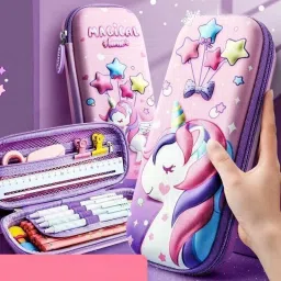 3d pencil pouch HOT SELLING TRENDING HEAVY QUALITY BOYS&GIRL 3d pouch Art EVA Pencil Box-picture-10