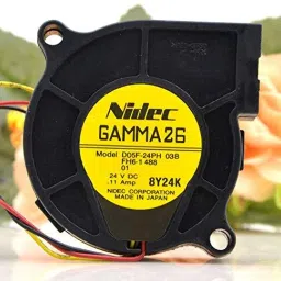Electronic Spices Nidec D05F-24PH 03B GAMMA26 DC24V 0.10A 50X50X15MM turbo blower axial coolingfan Cooler-23