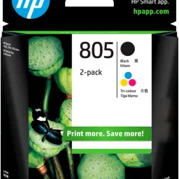 HP 805 Black + Tri Color Combo Pack Ink Cartridge-image-57