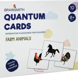 Farm Animals Picture Quantum Cards Set for Toddlers and Kids (8-96 month old)-image-13