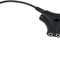AirMount Black ™Black 6 Way 3.5mm Stereo Audio Triangle Splitter Adapter Headset, Headphone, Phone Converter-image-27