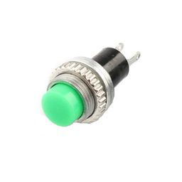 Green DS-314 10MM Lock- Free Momentary Self- Reset Small Push Button Switch image 1