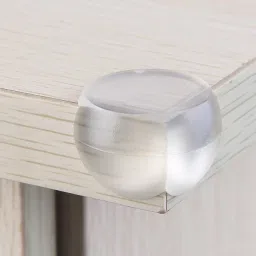 mopslik Baby Proofing Silicon Round Corner Guards-Use for Aquariums,Coffee Tables, Countertops and More with Adhesive Tape. (Pack of 16) … image 3