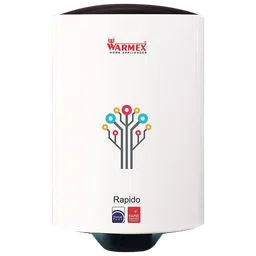 WARMEX Rapido 6 Litres 5 Star Storage Water Geyser (2000 Watts, White)-image-42