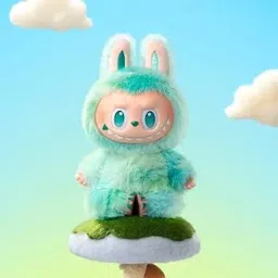 kidoyz Pop Mart LABUBU Have A Seat Bunny Plush Toy – Set of 1 (Random Color) image 5